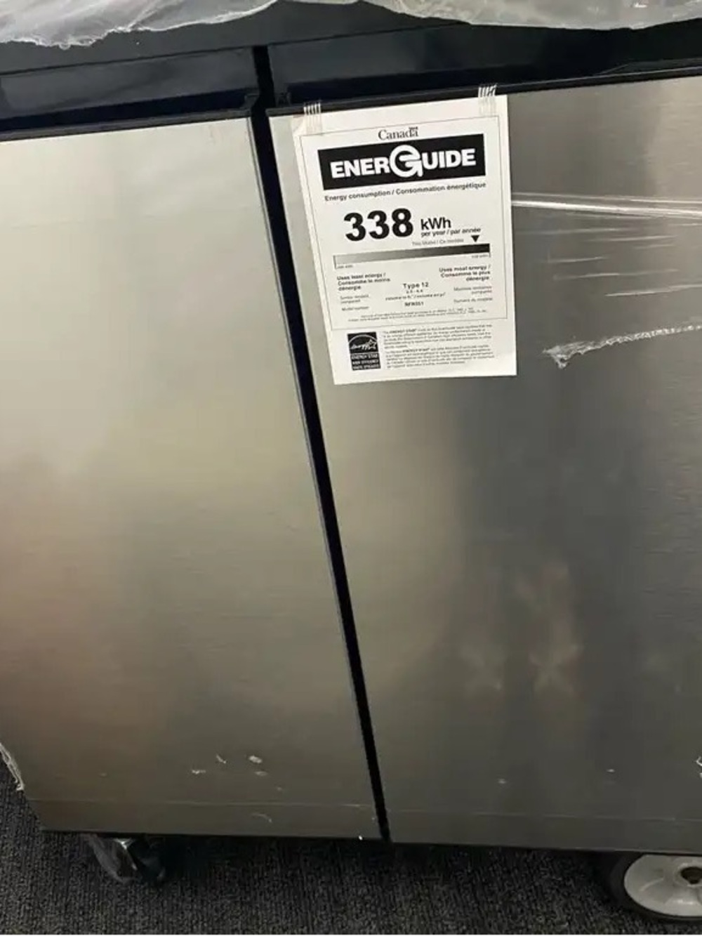 Brand New RCA Side-by-Side Refrigerator